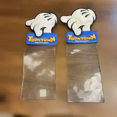 東京ディズニーランドのトゥーンタウンデザインのチケットホルダー