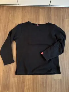 LOOPWHEELER BEAMS ブラック長袖カットソー M
