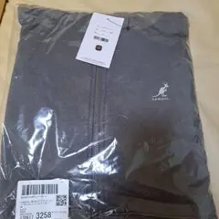 KANGOL グレー ジップアップパーカー