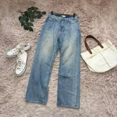 6276❃アースミュージック&エコロジー❃デニムパンツ【M】ジーンズ/ストレート