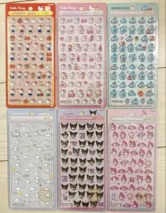 【値下げ中】ボンボンドロップシール ミニ サンリオ 6点セット 正規品