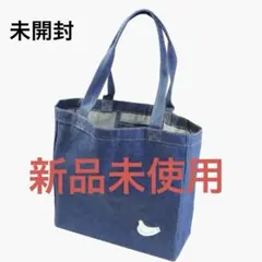 ①新品未開封 デニムポーポバッグ 豊島屋本店 鳩サブレー トートバッグ 鎌倉