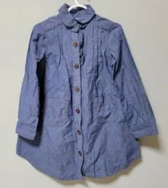 ブランシェス　デニム　ワンピース　１１０サイズ