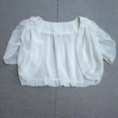 ボレロ 結婚式やお呼ばれに♡ ベージュ系