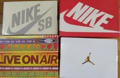 超美品【シューズBOX箱のみNike SB Nike Jordan 　箱4点】