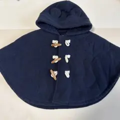 ホットビスケッツ　ポンチョ　アウター　80〜90サイズ