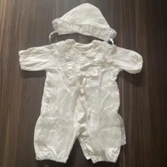 ベビードレス セレモニードレス 帽子付き