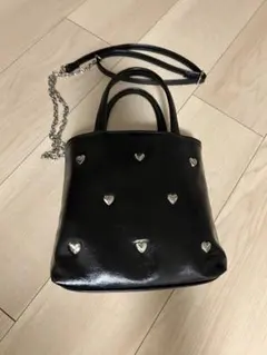 ローリーズファーム　ハートスタッツ　2wayバック