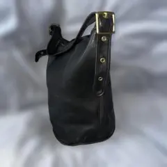 オールドコーチ9085 バケツ型ショルダー　ブラック