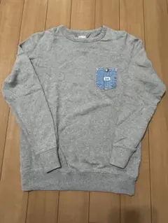 【Lee】 トレーナー デニムポケット　Mサイズ