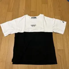 KANGOL KIDS バイカラー Tシャツ　綿100 160cmのサムネイル