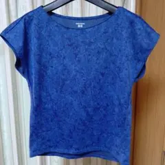 UNIQLO MEGURU YAMAGUCHI ブルー Tシャツ Sサイズ
