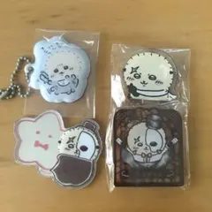 ちいかわ アクスタ、キーホルダーグッズ4点セット ラッコ