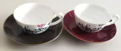 Francfranc ティーカップ・ソーサー 2個セット