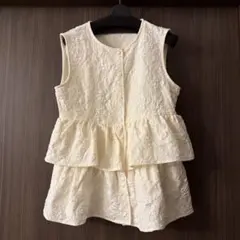 しまむら　ティアードベスト