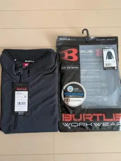 BURTLE 413 長袖ジップシャツ LLのサムネイル