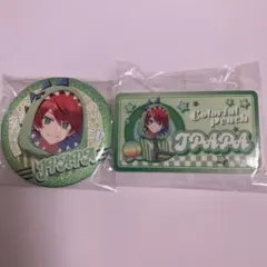 からぴち じゃぱぱ 缶バッジ ダイナー 缶バ カラフルピーチ じゃっぴ