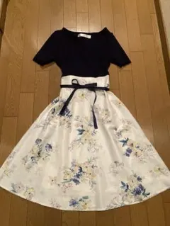 トッコクローゼット　ドッキングワンピース　花柄