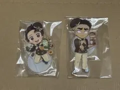 鬼滅の刃/炭治郎セット(キャラどり.雨の日.ホワイトデー.アクリルスタンドセット 築地銀だこ】ufotable描き下ろしイラスト入り竈門炭治郎アクリル