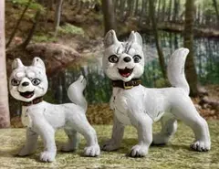 バンダイ　銀牙-流れ星銀消しゴムパート1　ガシャポン版 バンダイ 銀牙-流れ星銀消しゴムパート1 ガシャポン版