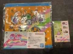 たまごっち　一番くじE賞　G賞　タオル　ステーショナリー　メモ帳