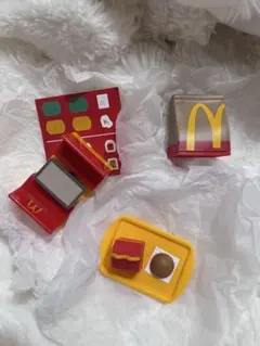 ミニチュアマクドナルド 3点セット
