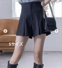 新品未使用　clear ショートパンツ黒Sサイズ