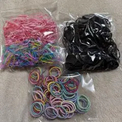 ヘアゴムセット カラフル 3セット