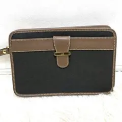 ダンヒル　セカンドバッグ クラッチバッグ　メンズ　バッグ PVC レザー