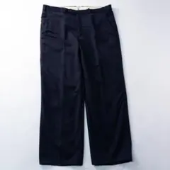 ビンテージ古着90sクラシック トラッド ドレス レトロ 厚手 ワイドスラックス