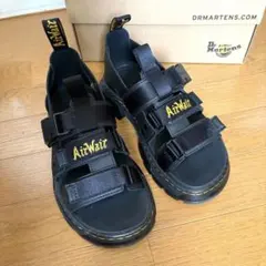 【美品】Dr. Martens スポーツサンダル ブラック ストラップ23cmのサムネイル