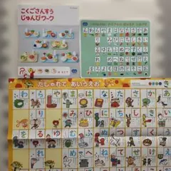 こどもちゃれんじ小学校入学準備ワーク、 ポピー ひらがな＆カタカナポスター
