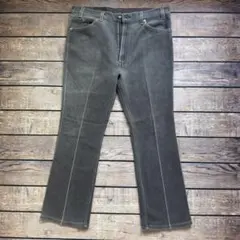 希少 96年製 Levi's 517 先染めブラック ストレッチ USA w36 - メルカリ