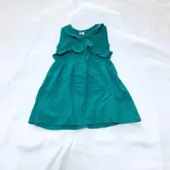 breeze　ブリーズ　90㎝　ノースリーブ　フリルサンドレス　ワンピース