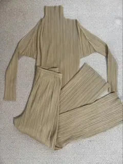 プリーツプリーズ セットアップ