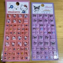 【正規品】サンリオ タイルシール　キティ　クロミ