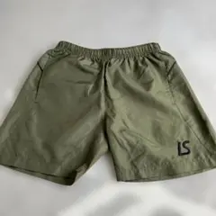 LS ハーフパンツ オリーブグリーン　150センチ