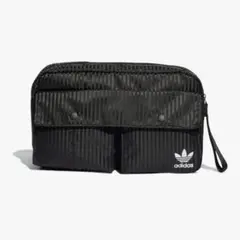 adidas Originals ボディバッグ ウエストポーチ ブラックのサムネイル