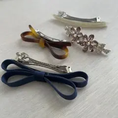 ヘアアクセサリー バレッタ リボン まとめ売り