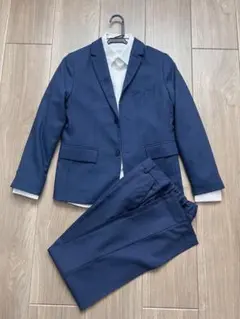 ZARA フォーマルスーツ ネイビー 140.152 卒業式