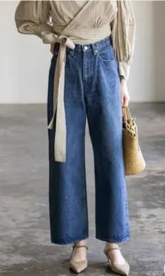 SERGE DE BLEU CACAO ワイドデニム noble size25のサムネイル