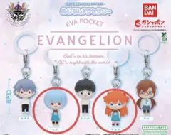 エヴァンゲリオン EVA POCKET めじるしアクセサリー　レイ　アスカ