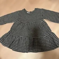 ZARA ベビー ギンガムチェックワンピース