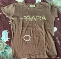 MY FAVORITE TIARA Tシャツ ブラウン