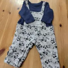 ミッキーマウス ロンパース サイズ70