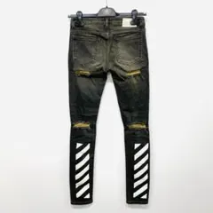 定価93.000円 Off White オフホワイト クラッシュデニム 24のサムネイル