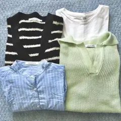 AMERICAN HOLIC セット カーディガン セーター シャツ Tシャツ