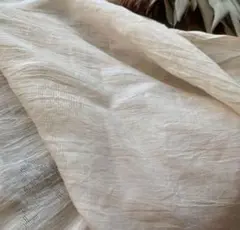 ジャンクジャーナル素材☆草木染め☆薔薇リネンハギレ