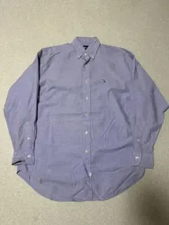 90s Ralph Lauren The Big Oxford 紫 長袖シャツ