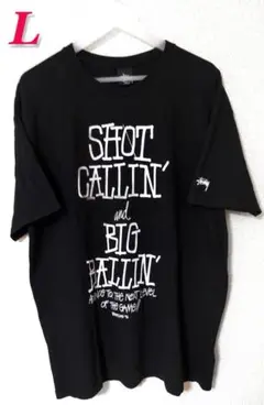 STUSSYxDeliciousVinyl♦️コラボT♦黒L送料込ステューシー
